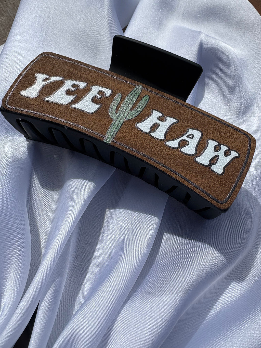 Western Yee Haw Claw Clip