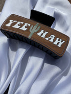 Western Yee Haw Claw Clip