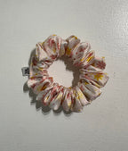 Pastel Petals Scrunchie