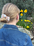 Boho Blossom Scrunchie
