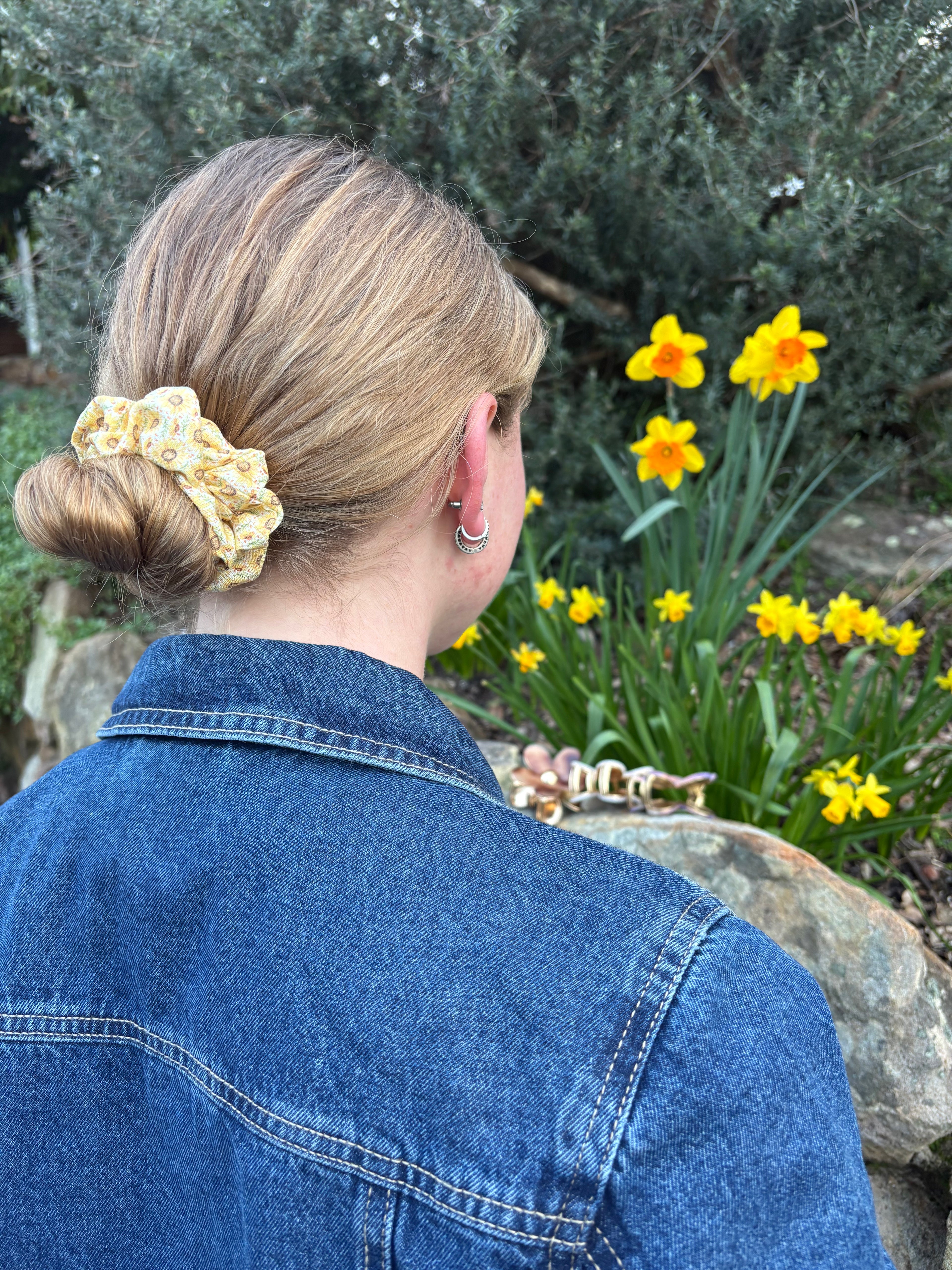 Golden Fields Scrunchie