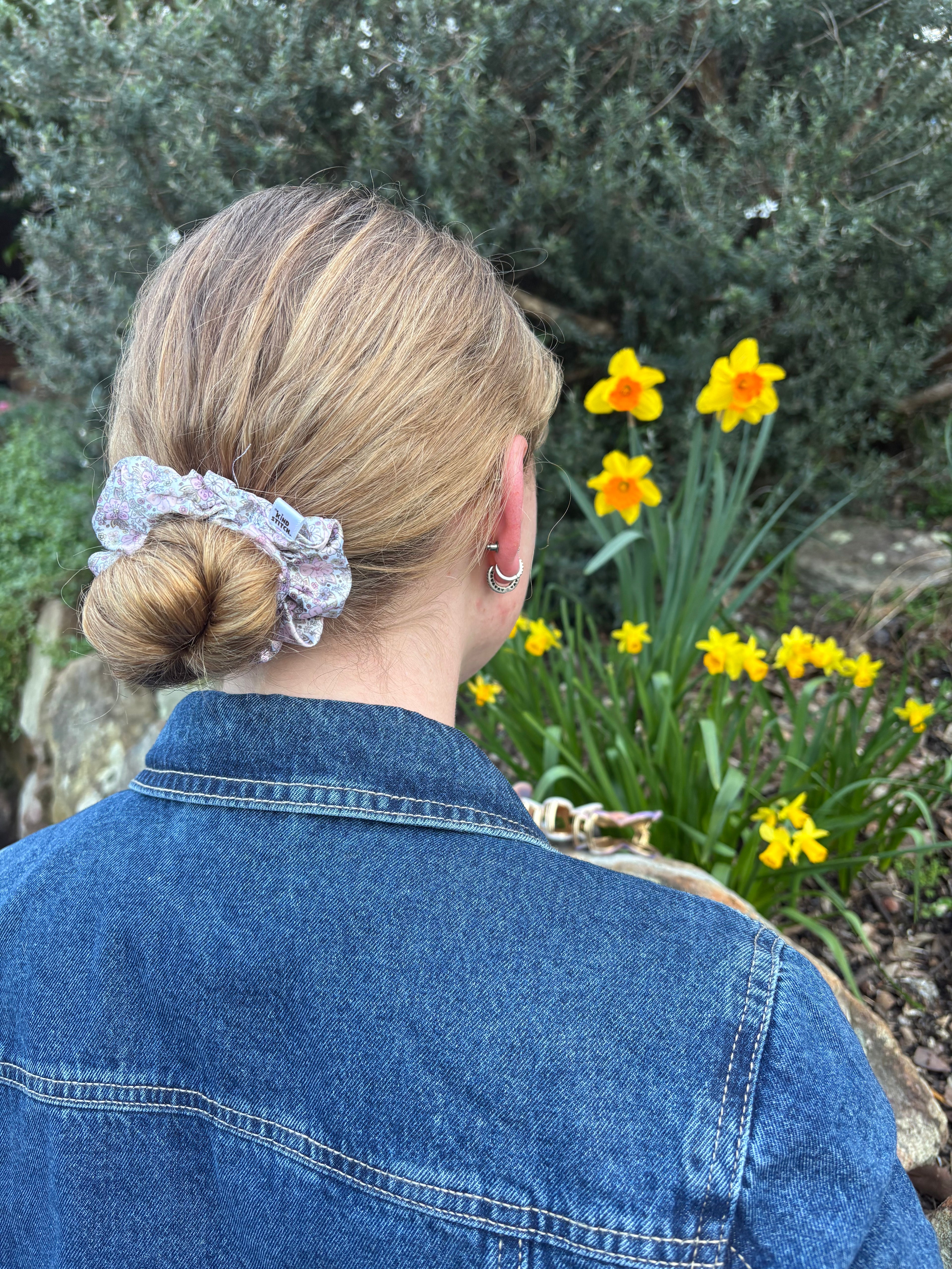 Whimsy Blush Scrunchie