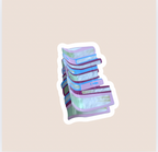 Book Stack Claw Clip