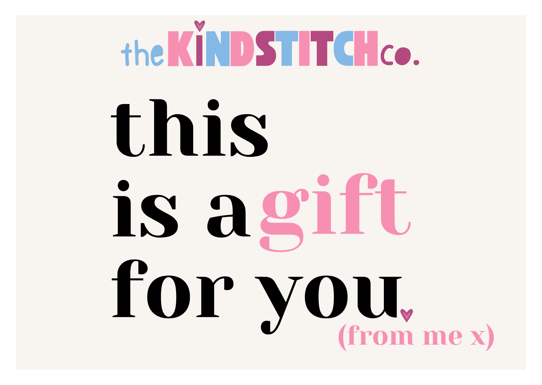 The Kind Stitch Co. Gift Card